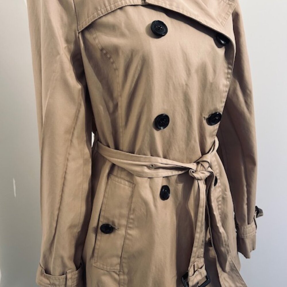 Michael Kors Beige Pea Coat - Picture 4 of 13